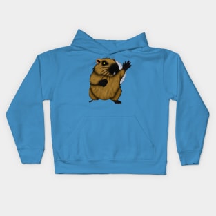 American groundhog Kids Hoodie